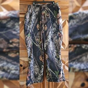 Vintage Woolrich Camo Pants Men's L Hunting  Lined Cargo Pant